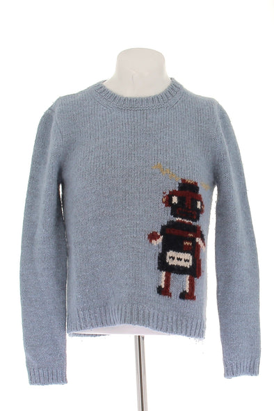 Pull robot bleu
