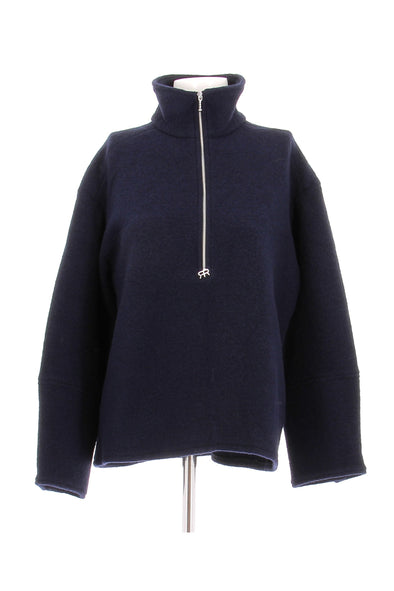 Pull col roulé en laine