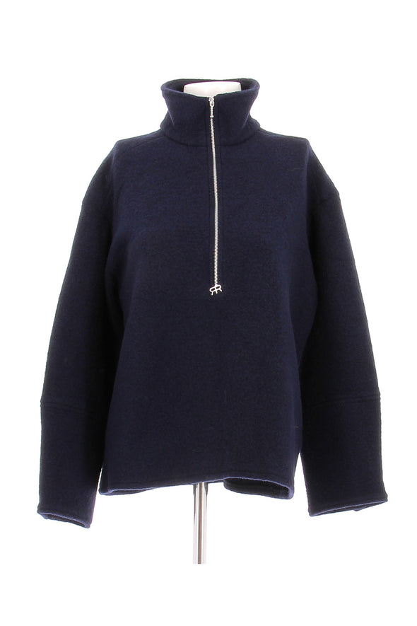 Pull col roulé en laine