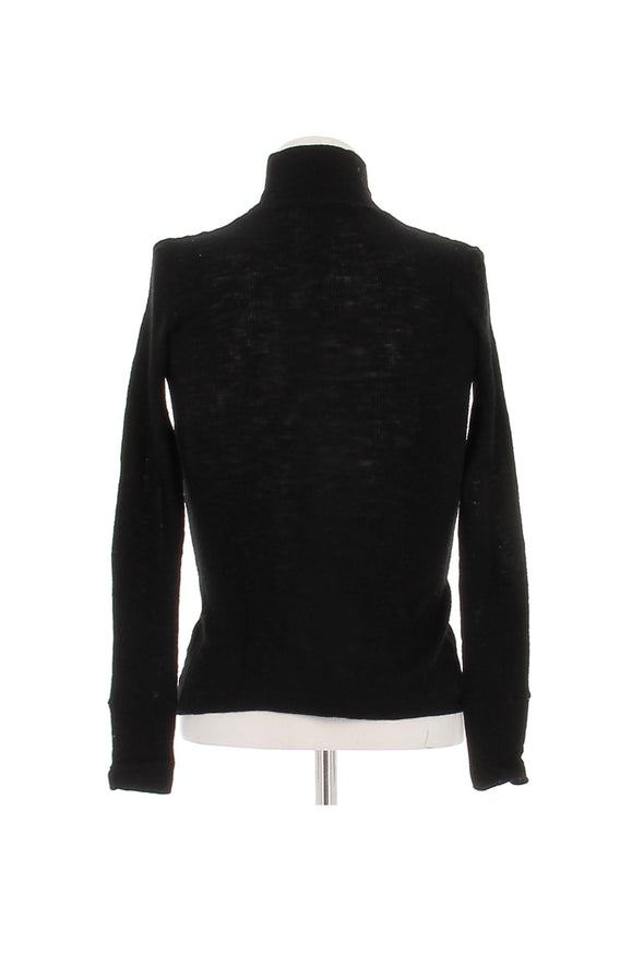 Pull col roulé en laine