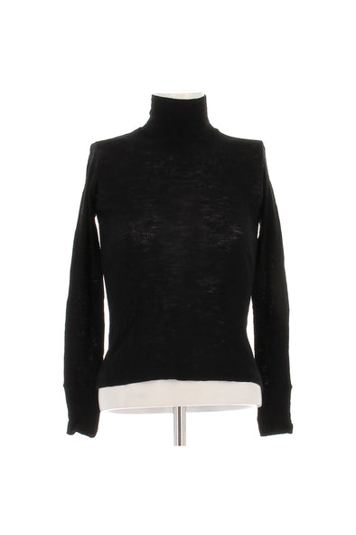 Pull col roulé en laine