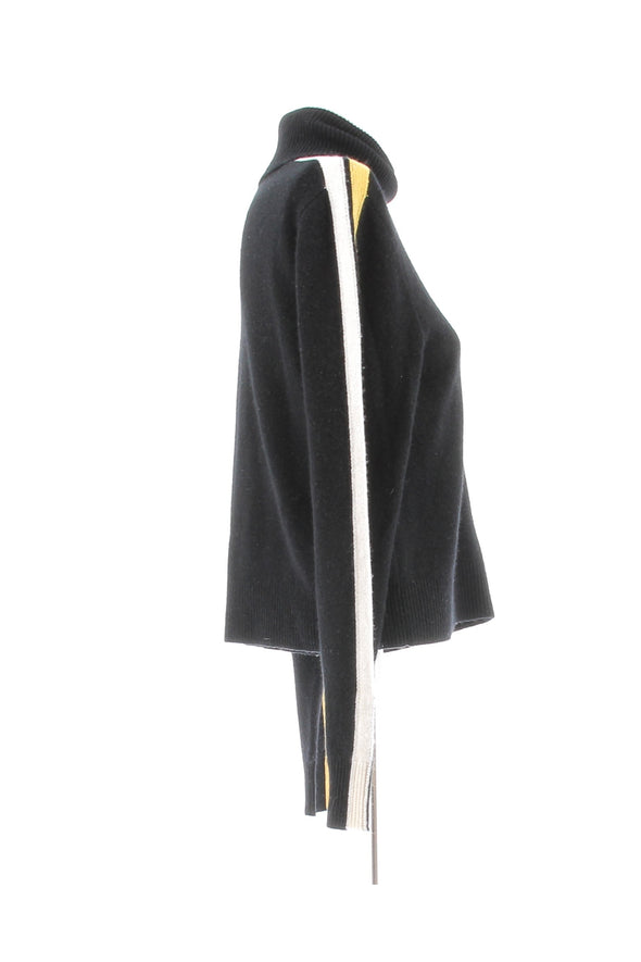 Pull col roulé en laine