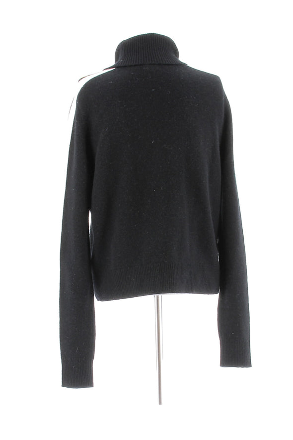 Pull col roulé en laine