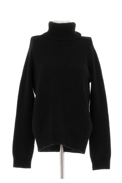 Pull col roulé en laine