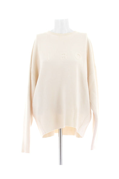 Pull en laine crème