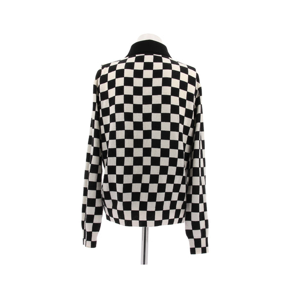 Pull en laine bicolore