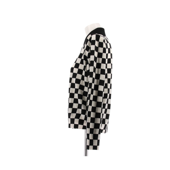 Pull en laine bicolore