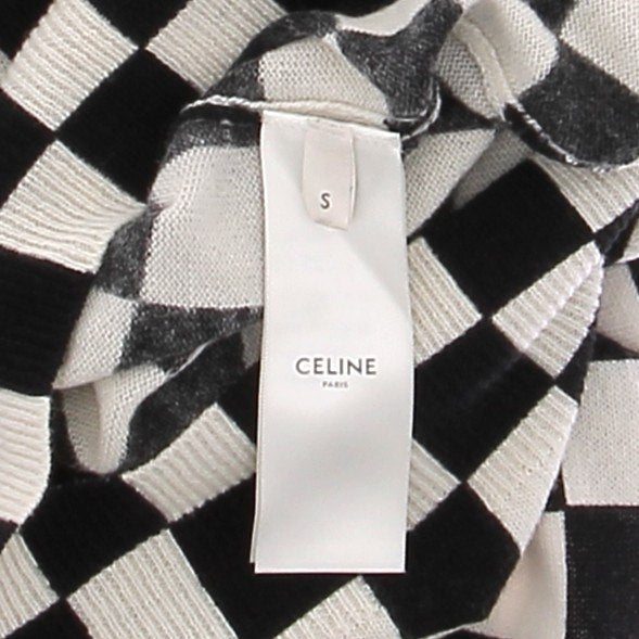 Pull en laine bicolore