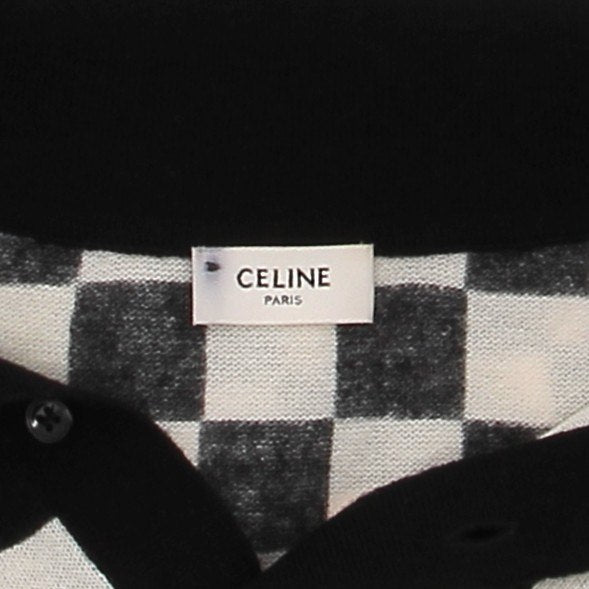 Pull en laine bicolore