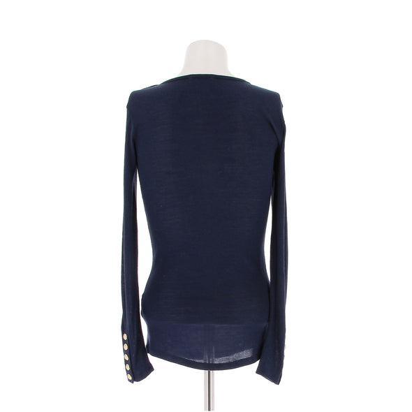 Pull en laine marine