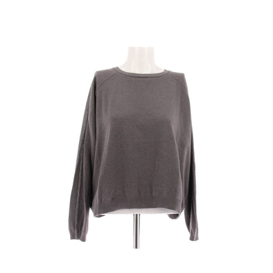 Pull en cachemire gris