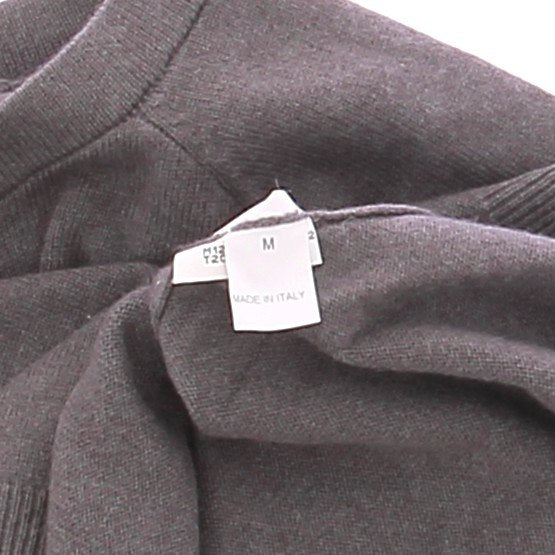 Pull en cachemire gris