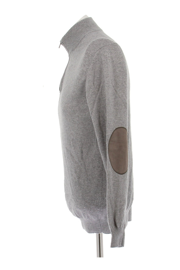 Pull en laine gris