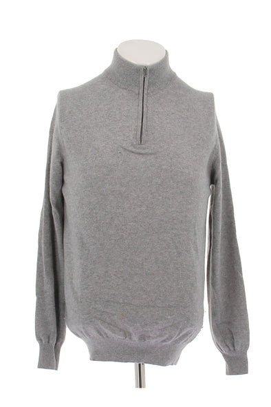 Pull en laine gris