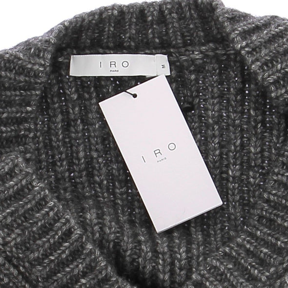 Pull en laine gris