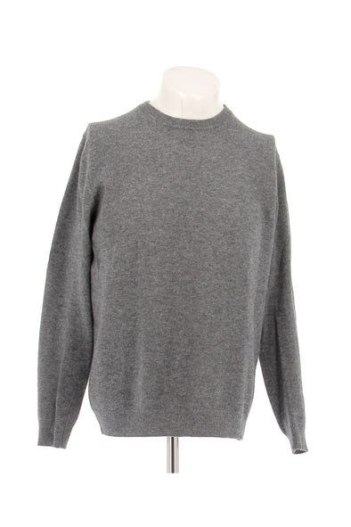 Pull en cachemire gris