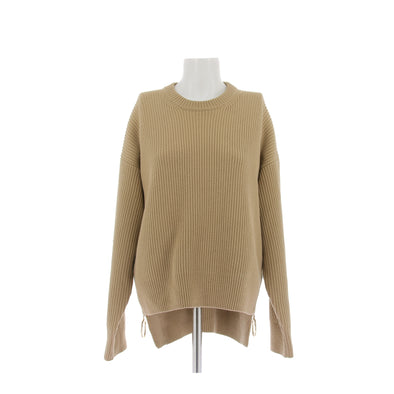 Pull en laine camel