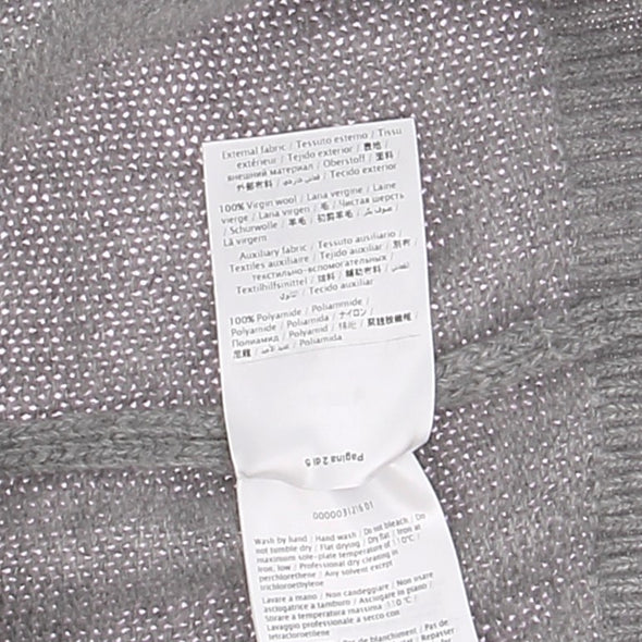 Pull en laine gris