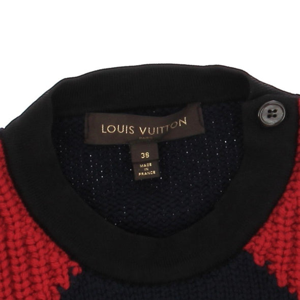 Pull en maille marine