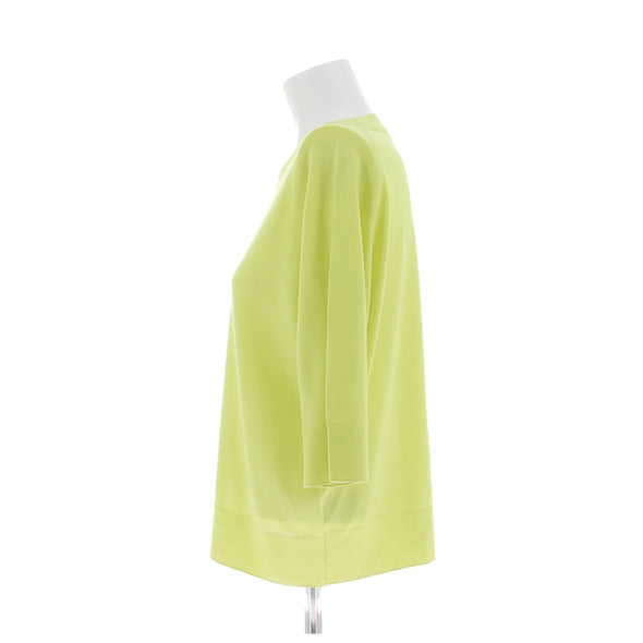 Pull en laine jaune