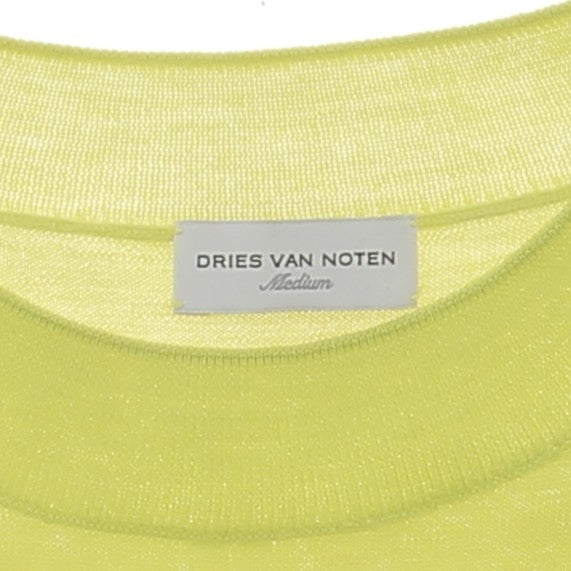 Pull en laine jaune