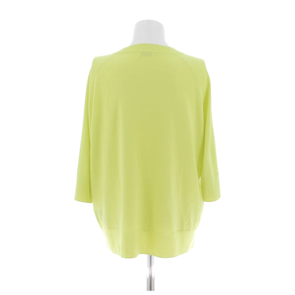 Pull en laine jaune