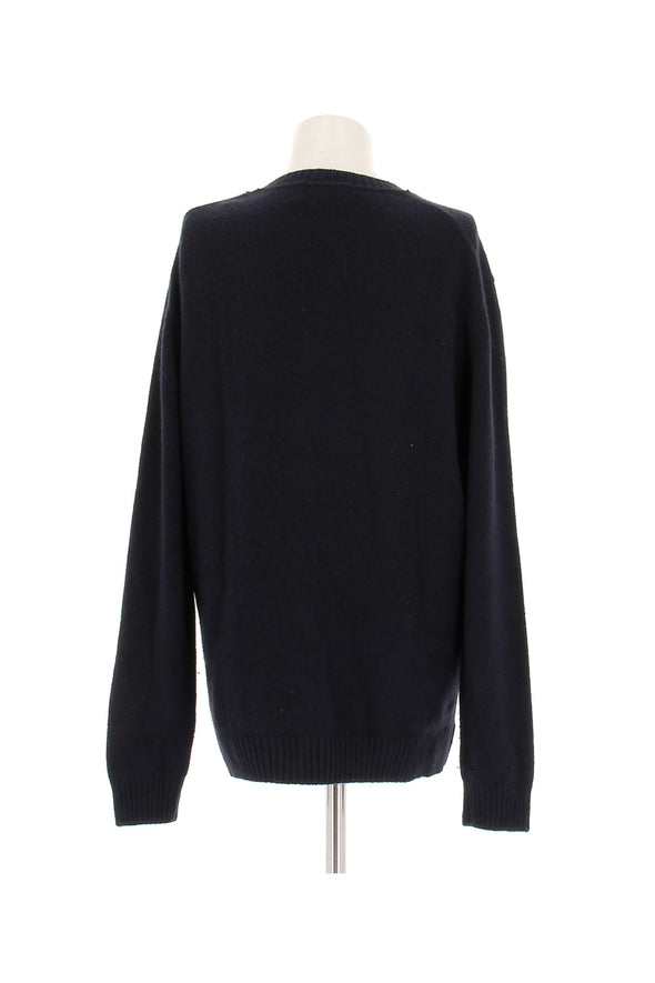 Pull en cachemire marine