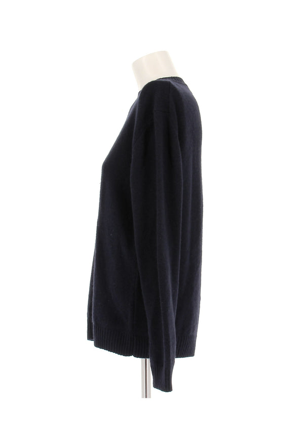 Pull en cachemire marine