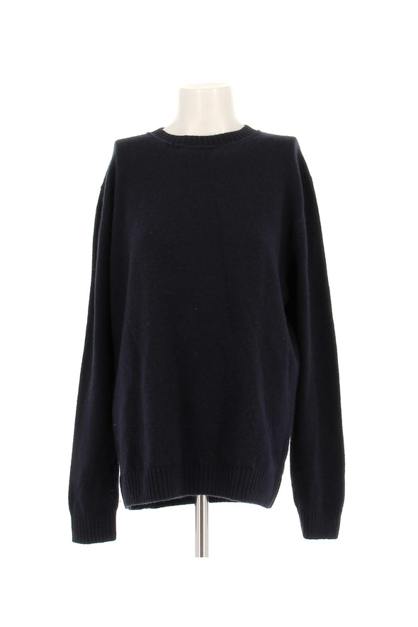 Pull en cachemire marine