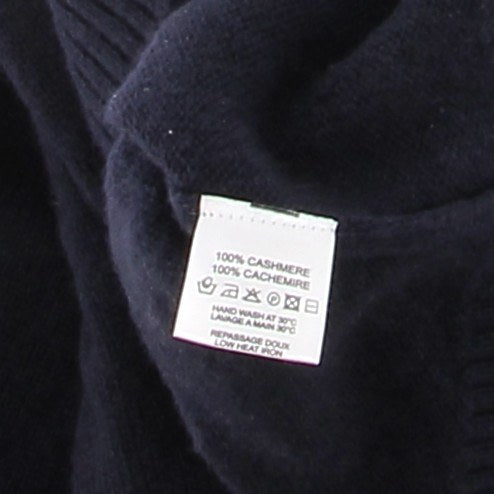Pull en cachemire marine