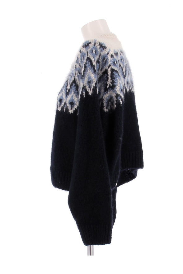 Cardigan en mohair