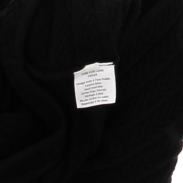 Pull en laine noir