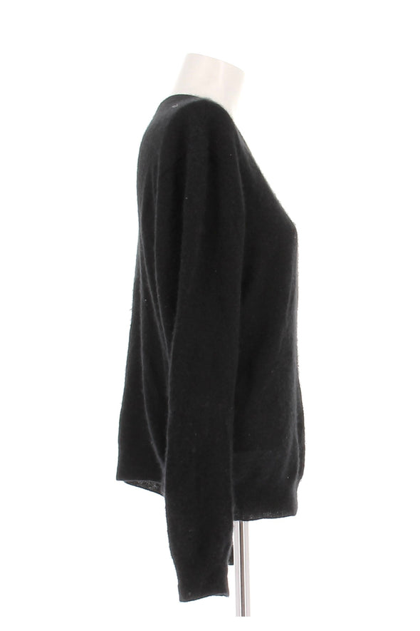 Pull en laine noir