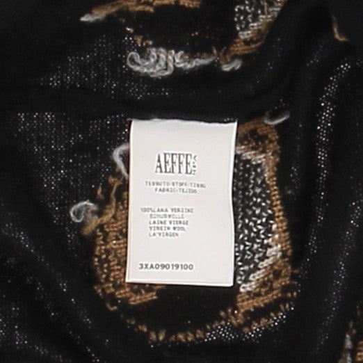 Pull noir "Teddy Bear"