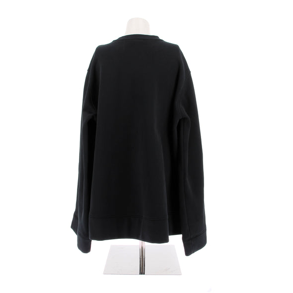 Sweatshirt oversize noir