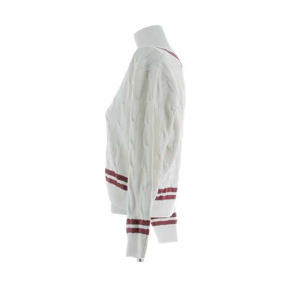 Pull bicolore