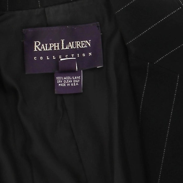 Blazer rayé en laine