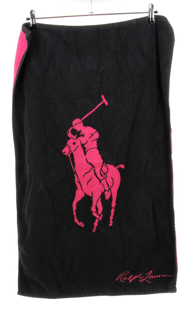Serviette de plage bicolore