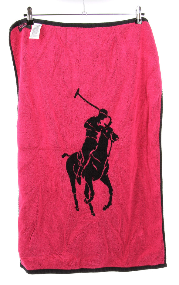 Serviette de plage bicolore