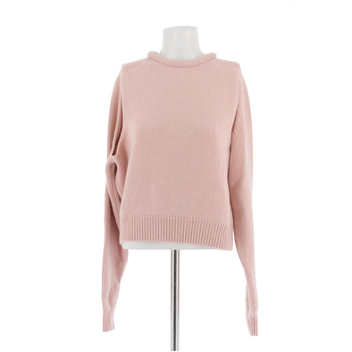 Pull en laine rose