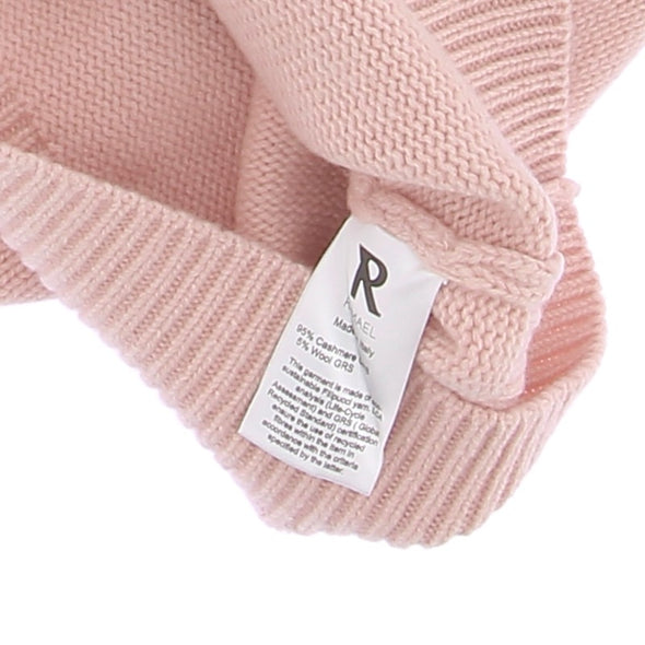 Pull en laine rose