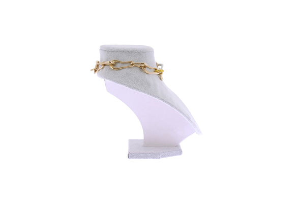 Choker en plaqué or "Squiggle"
