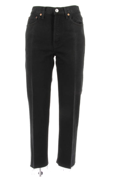 Jean noir "70'S Stove Pipe"