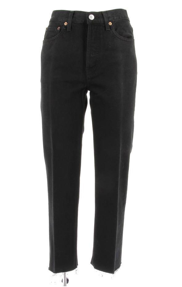 Jean noir "70'S Stove Pipe"
