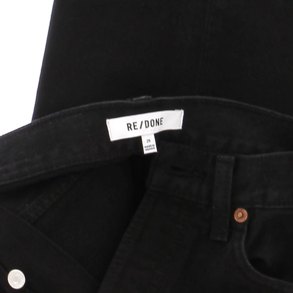 Jean noir "70'S Stove Pipe"