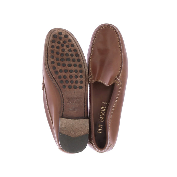 Mocassins en cuir
