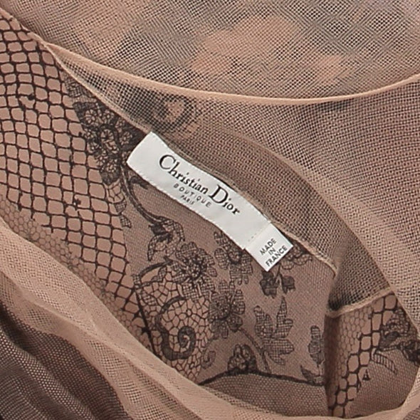 Robe beige vintage
