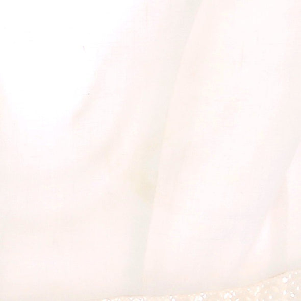 Robe en lin blanche