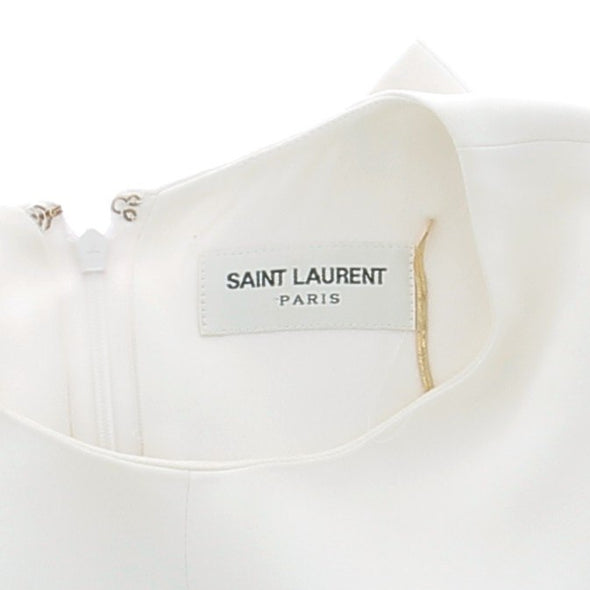 Robe sans manches blanche