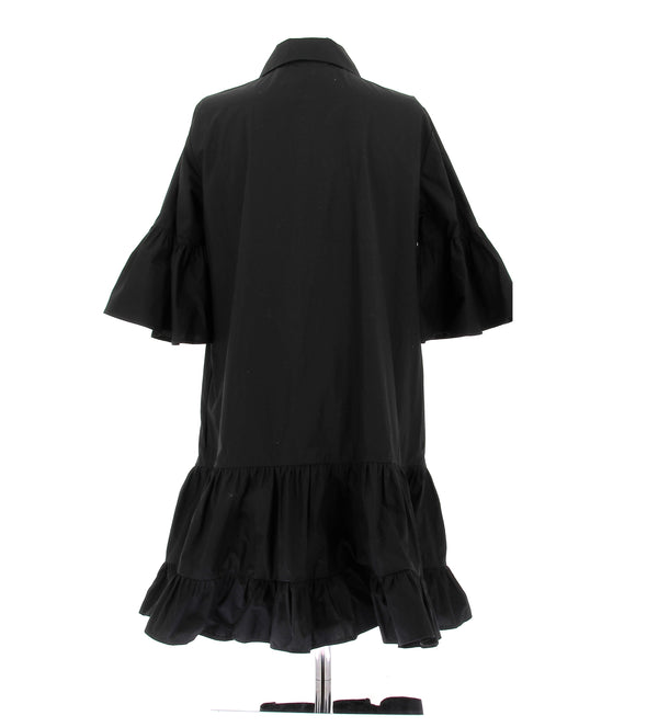Robe chemise noire
